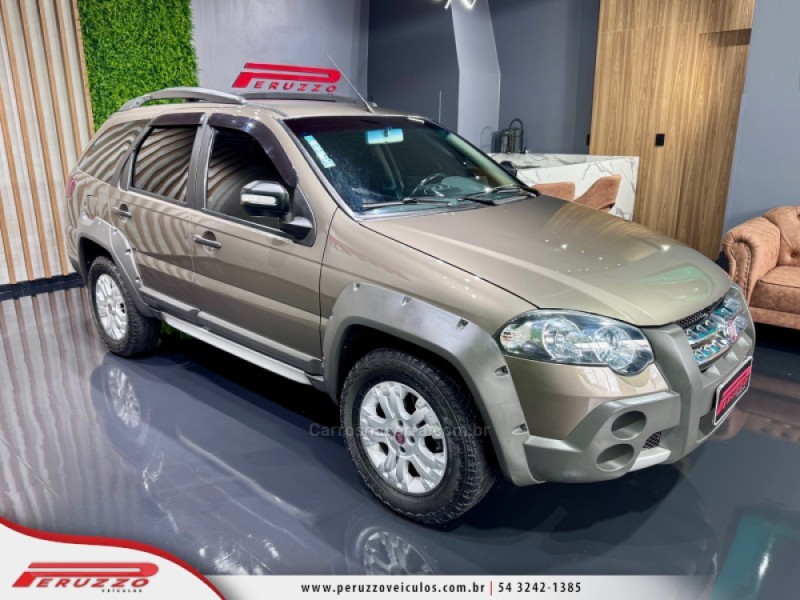 PALIO 1.8 MPI ADVENTURE LOCKER WEEKEND 8V FLEX 4P MANUAL - 2011 - NOVA PRATA