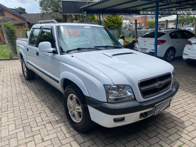 S10 2.8 EXECUTIVE 4X4 CD 12V TURBO ELECTRONIC INTERCOOLER DIESEL 4P MANUAL - 2008 - CANELA