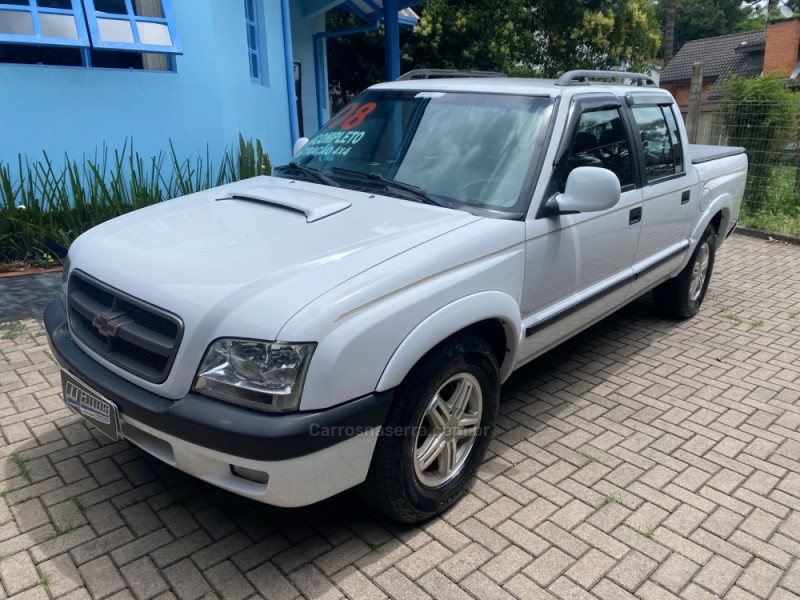 s10 2.8 executive 4x4 cd 12v turbo electronic intercooler diesel 4p manual 2008 canela