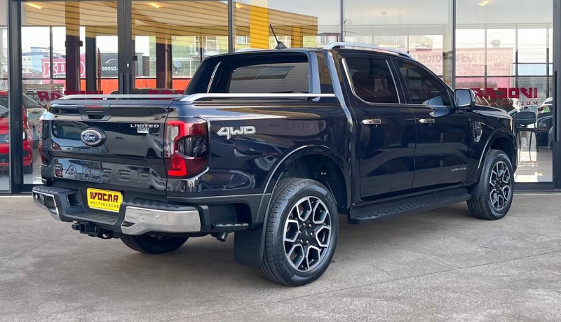 RANGER 3.0 LIMITED 4X4 CD V6 TURBO DIESEL 4P AUTOMÁTICA - 2024 - VACARIA