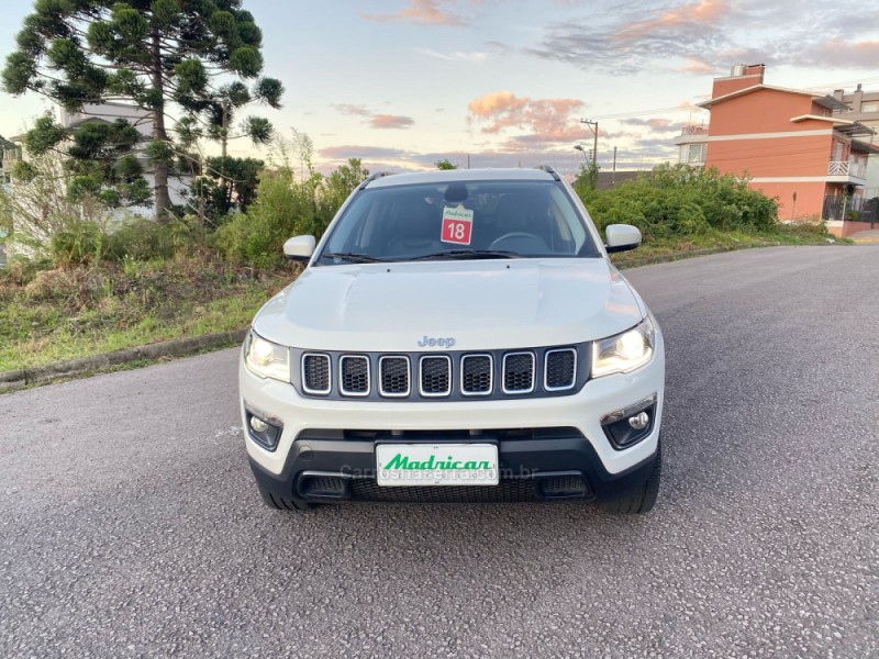 COMPASS 2.0 16V DIESEL LONGITUDE 4X4 AUTOMÁTICO - 2018 - FLORES DA CUNHA