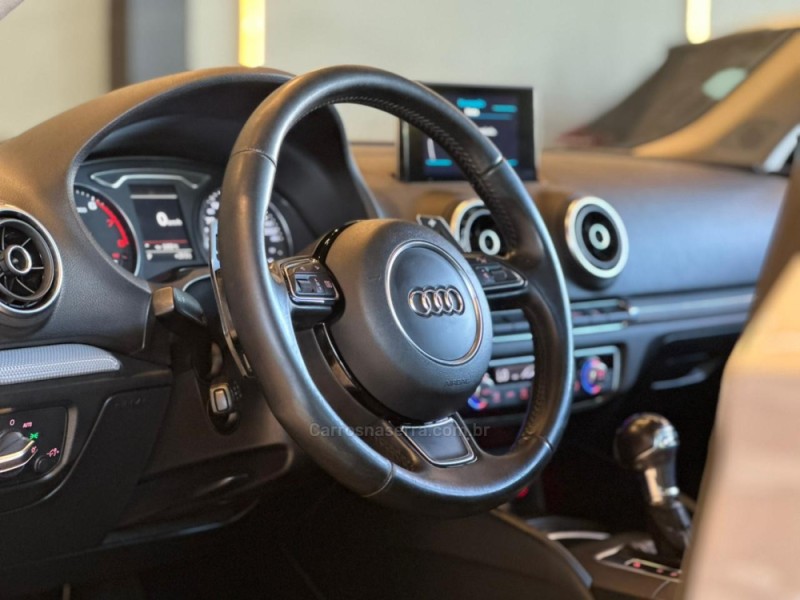 A3 2.0 TFSI SEDAN AMBITION 16V GASOLINA 4P S-TRONIC - 2016 - CAXIAS DO SUL