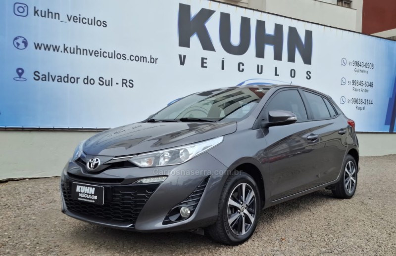 yaris 1.5 xls connect 16v flex 4p automatico 2021 salvador do sul
