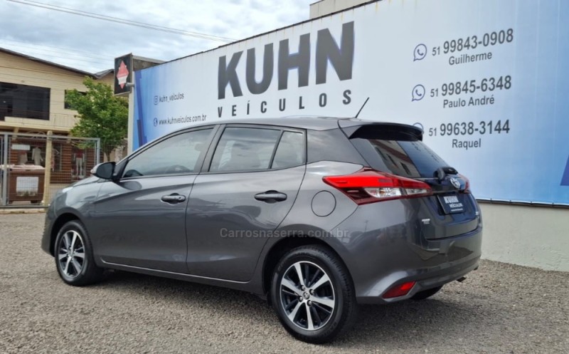 YARIS 1.5 XLS CONNECT 16V FLEX 4P AUTOMÁTICO - 2021 - SALVADOR DO SUL
