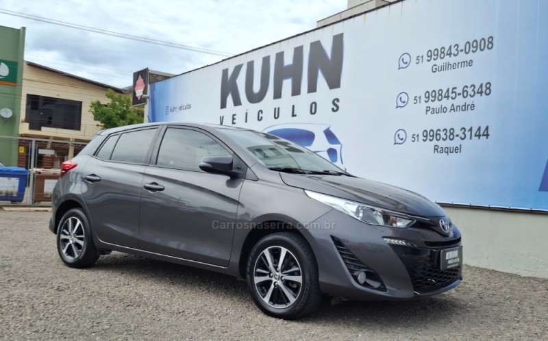 YARIS 1.5 XLS CONNECT 16V FLEX 4P AUTOMÁTICO - 2021 - SALVADOR DO SUL