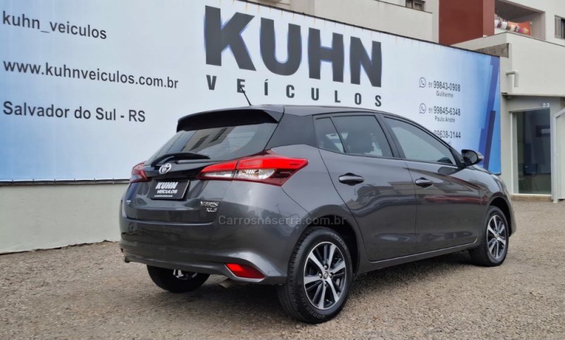 YARIS 1.5 XLS CONNECT 16V FLEX 4P AUTOMÁTICO - 2021 - SALVADOR DO SUL