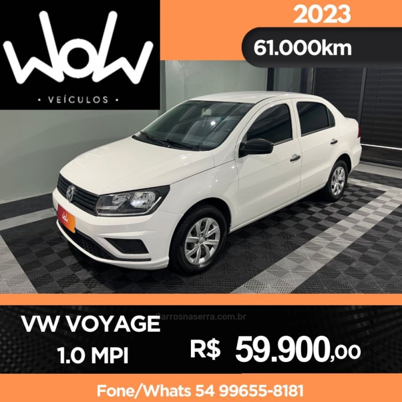 VOYAGE 1.0 12V MPI TOTALFLEX TRENDLINE 4P MANUAL - 2023 - BENTO GONçALVES