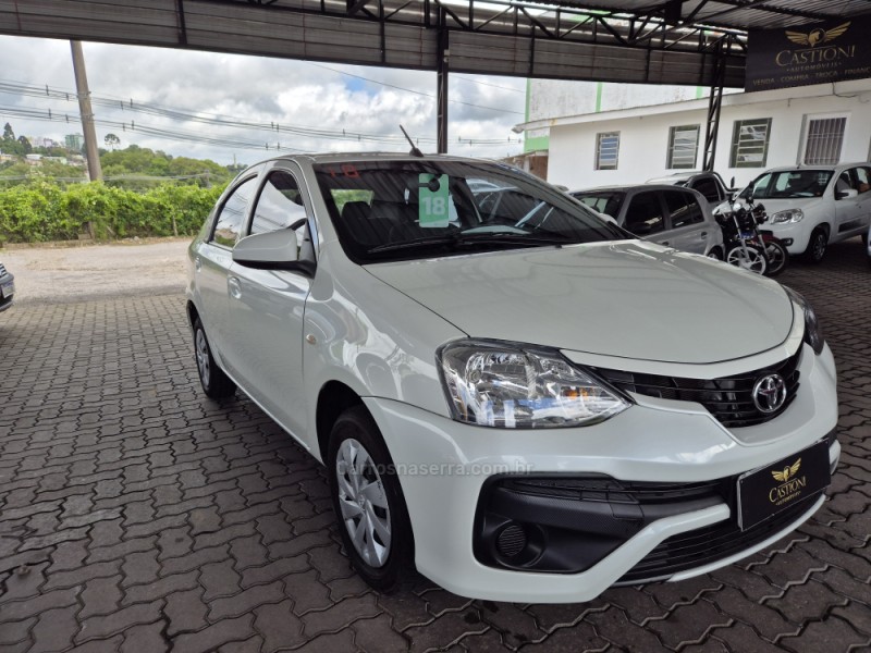 etios 1.5 platinum 16v flex 4p automatico 2018 caxias do sul