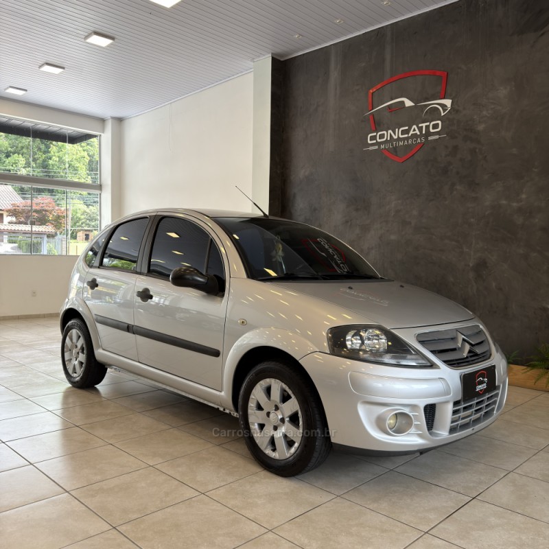C3 1.4 I GLX 8V FLEX 4P MANUAL - 2012 - FARROUPILHA