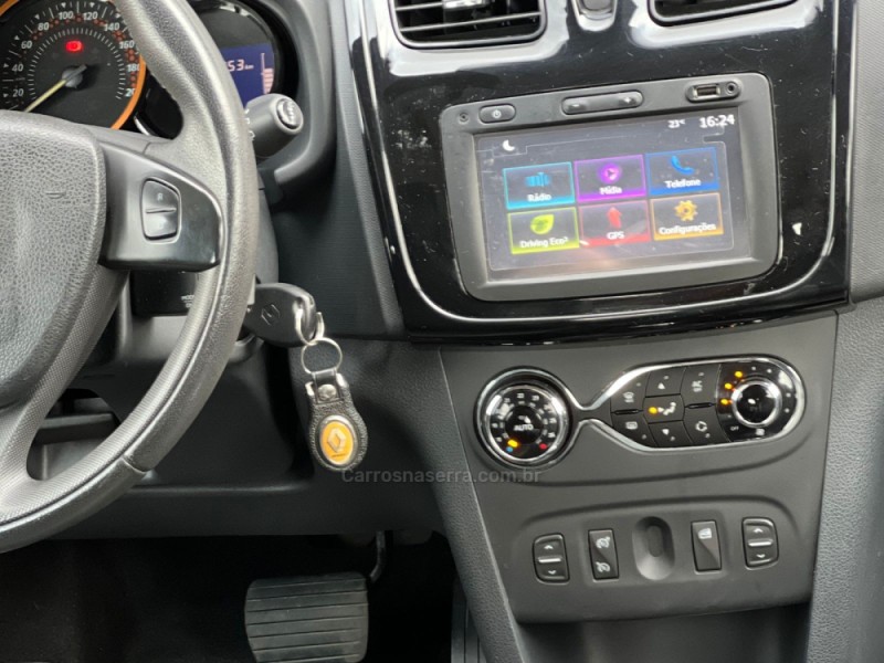 SANDERO 1.6 STEPWAY 8V FLEX 4P AUTOMATIZADO - 2016 - ESTâNCIA VELHA