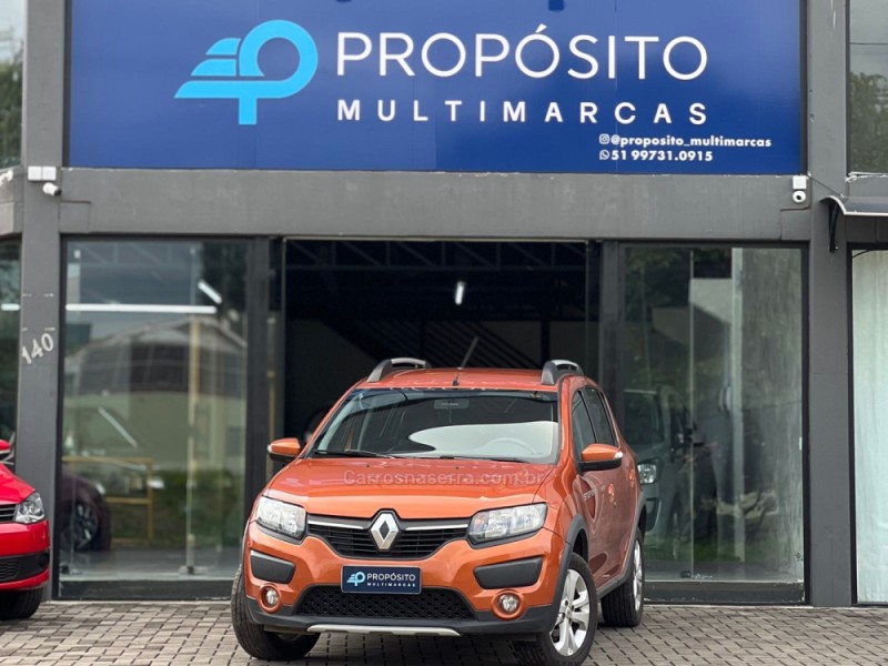 sandero 1.6 stepway 8v flex 4p automatizado 2016 estancia velha