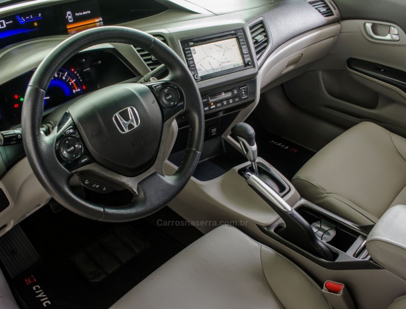 CIVIC 1.8 EXS 16V GASOLINA 4P AUTOMÁTICO - 2012 - NOVO HAMBURGO