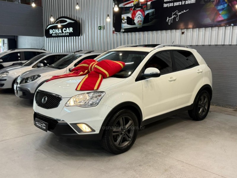 korando 2.0 gl 4x4 16v turbo diesel 4p automatico 2012 caxias do sul