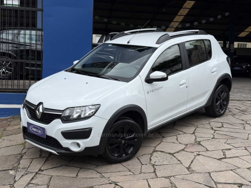 sandero 1.6 stepway 8v flex 4p manual 2016 caxias do sul