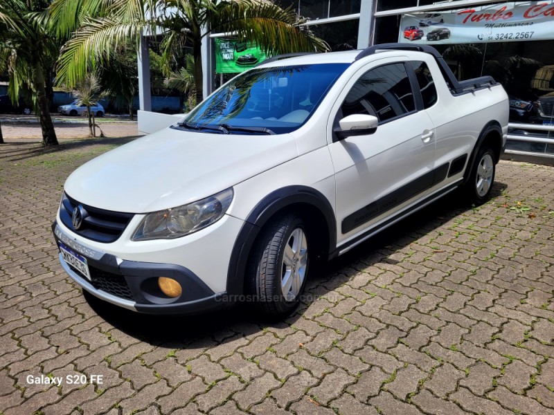 SAVEIRO 1.6 CROSS CE 16V FLEX 2P MANUAL - 2012 - NOVA PRATA