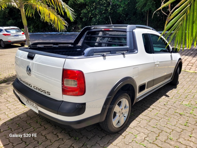 SAVEIRO 1.6 CROSS CE 16V FLEX 2P MANUAL - 2012 - NOVA PRATA