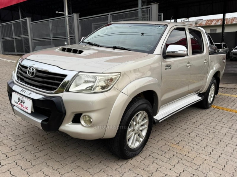 HILUX 3.0 SRV 4X4 CD 16V TURBO INTERCOOLER DIESEL 4P AUTOMÁTICO - 2013 - FELIZ
