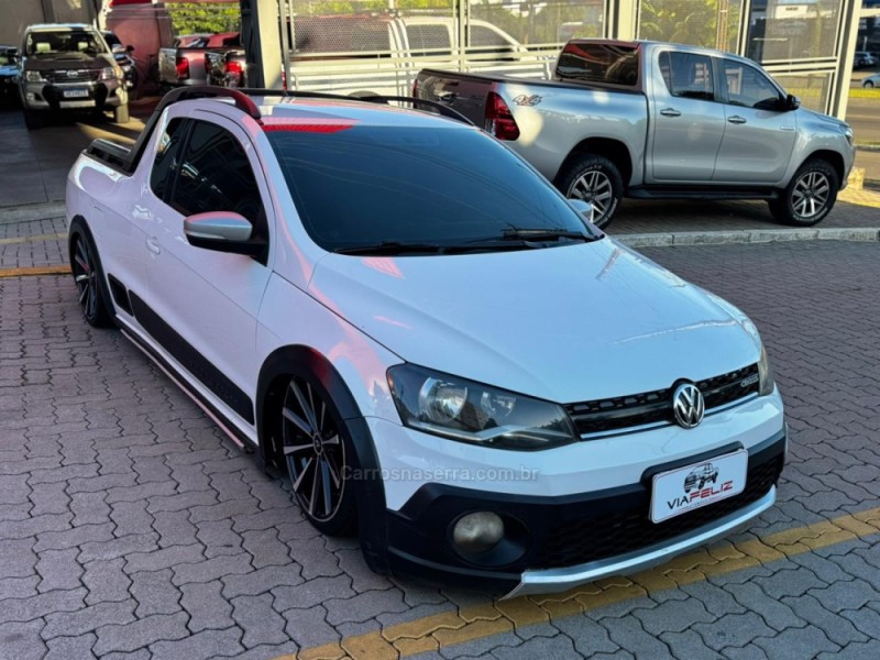 SAVEIRO 1.6 CROSS CE 8V FLEX 2P MANUAL - 2014 - FELIZ