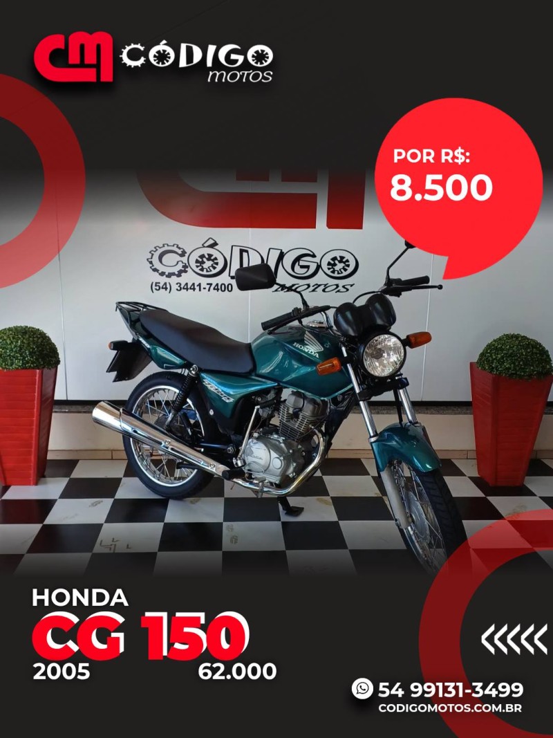 cg 150 titan ks 2005 veranopolis