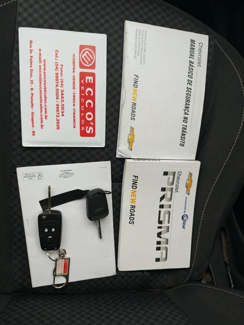 PRISMA 1.4 MPFI LT 8V FLEX 4P AUTOMÁTICO - 2018 - GUAPORé