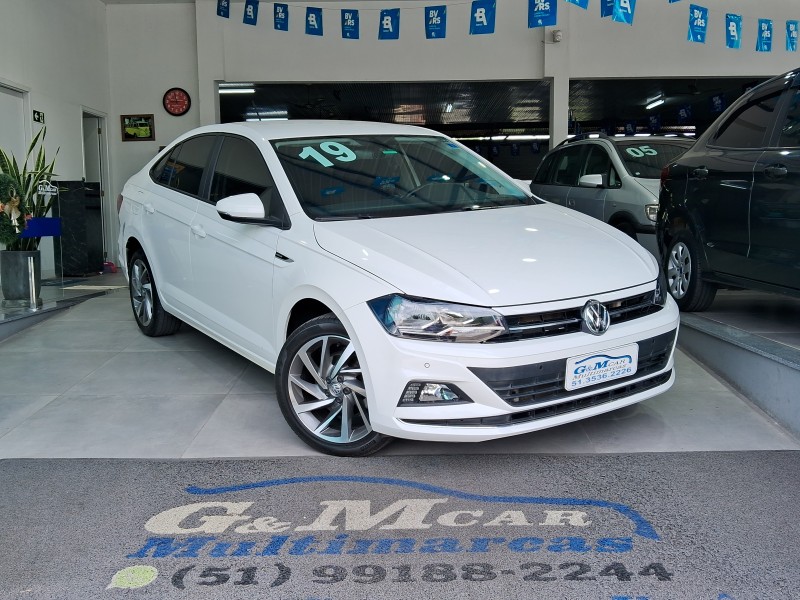 virtus 1.0 200 tsi highline automatico 2019 sao sebastiao do cai