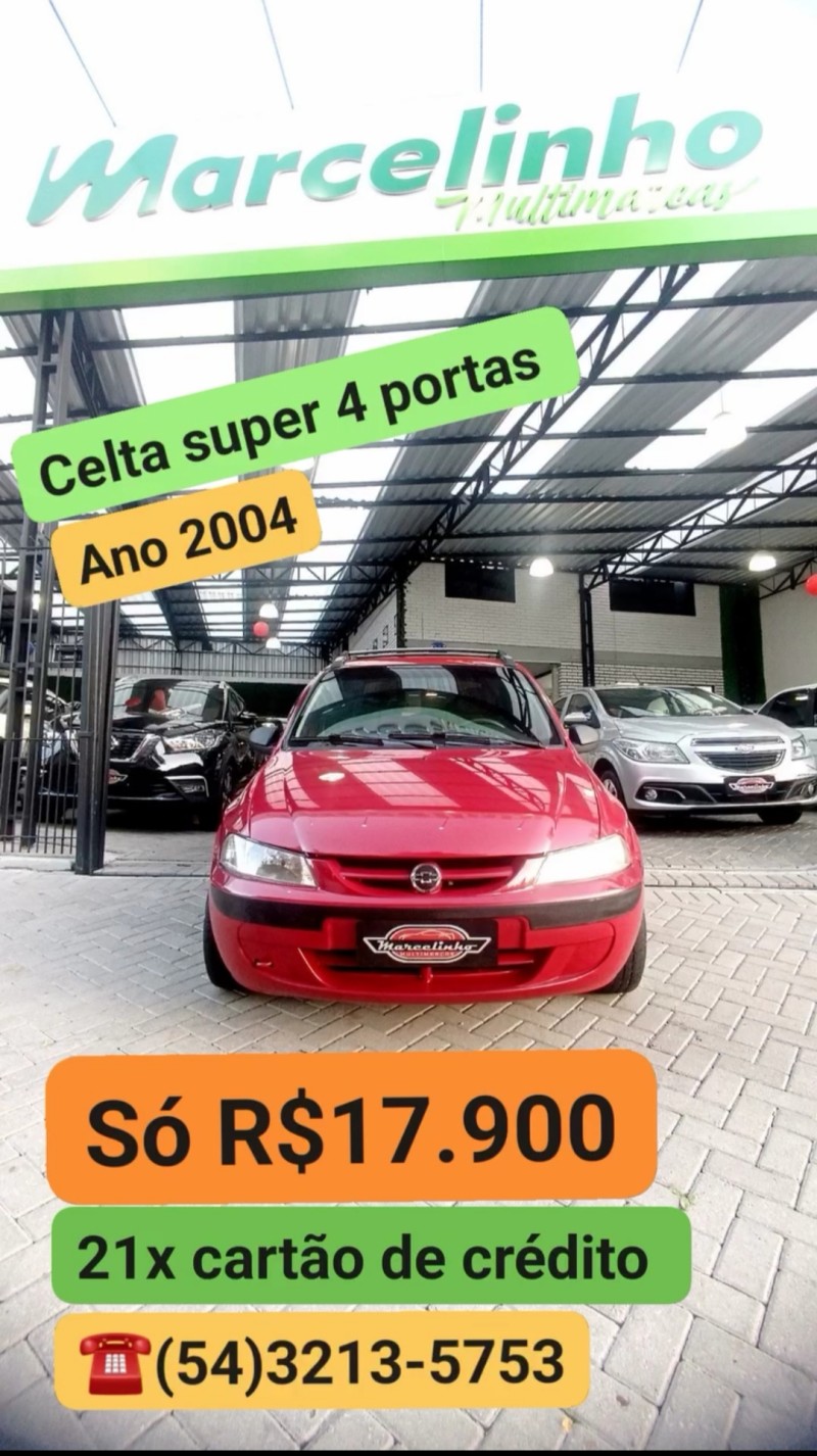 celta 1.0 mpfi super 8v flex 4p manual 2004 caxias do sul