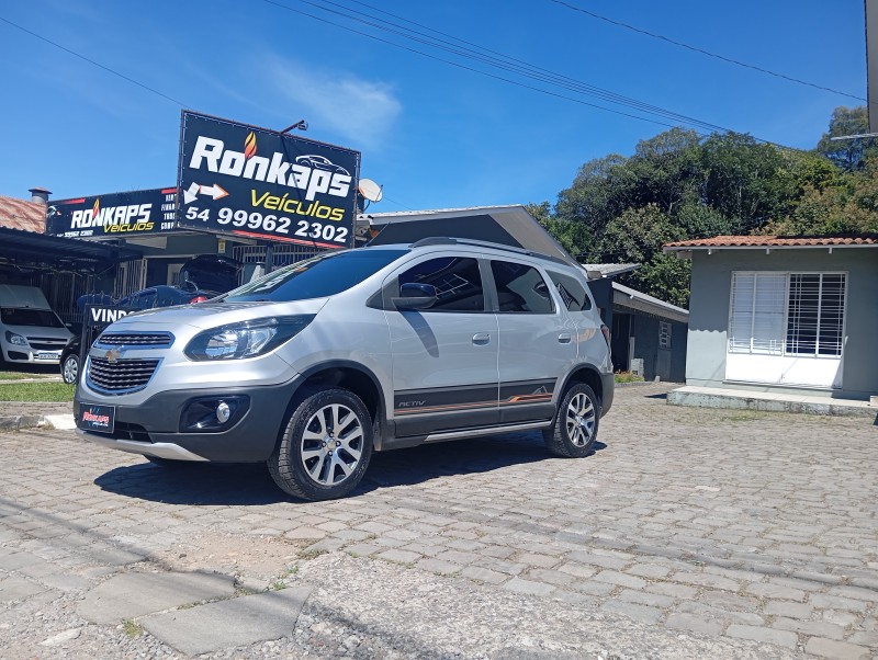 spin 1.8 activ 8v flex 4p automatico 2016 caxias do sul