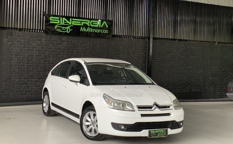 C4 1.6 GLX 16V FLEX 4P MANUAL - 2011 - CAXIAS DO SUL