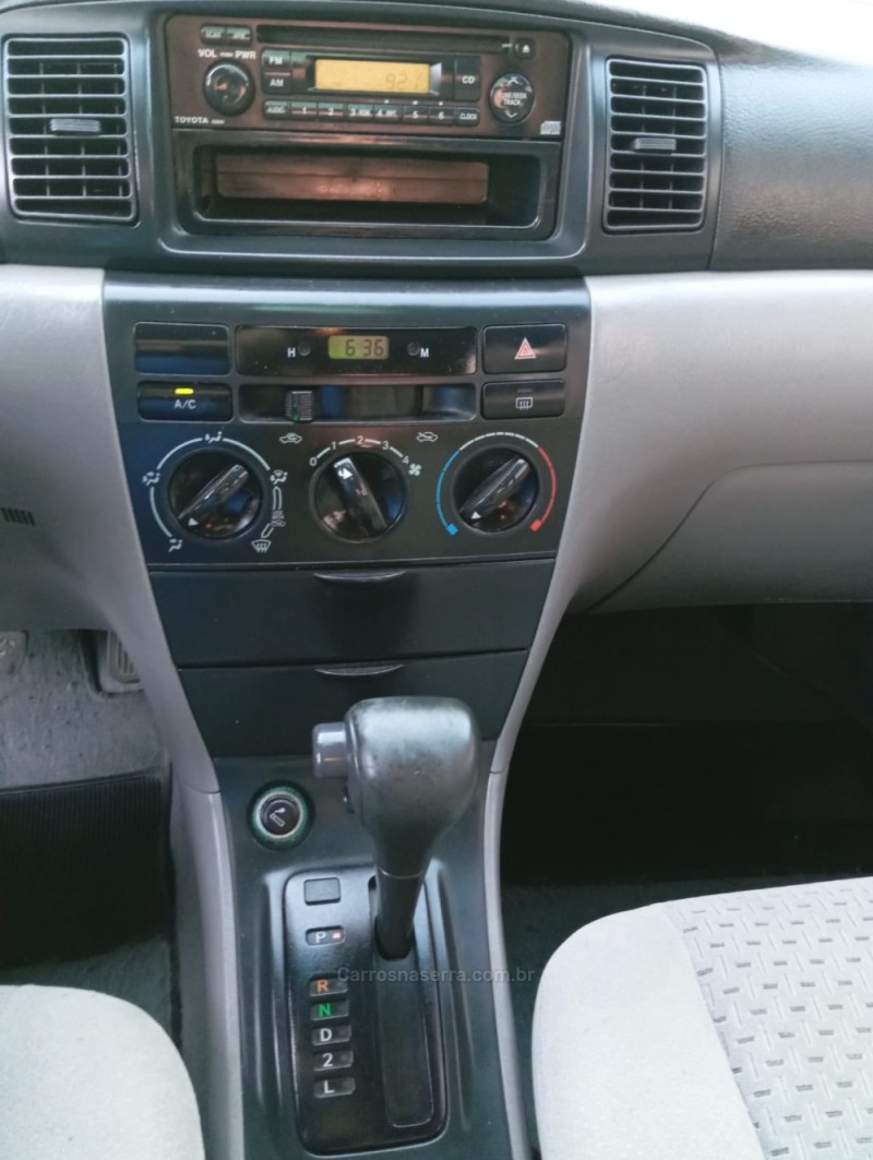 COROLLA 1.6 XLI 16V GASOLINA 4P AUTOMÁTICO - 2007 - PICADA CAFé