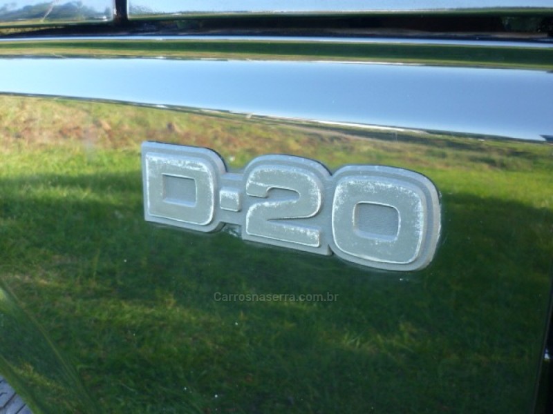 D20 4.0 CUSTOM DE LUXE CD 8V DIESEL 4P MANUAL - 1991 - ARROIO DO MEIO