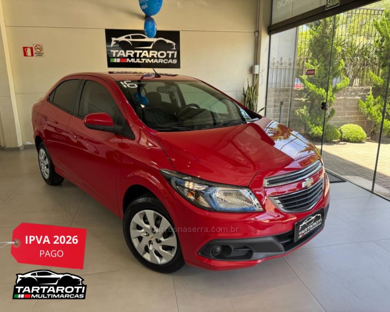 prisma 1.4 mpfi lt 8v flex 4p automatico 2016 caxias do sul