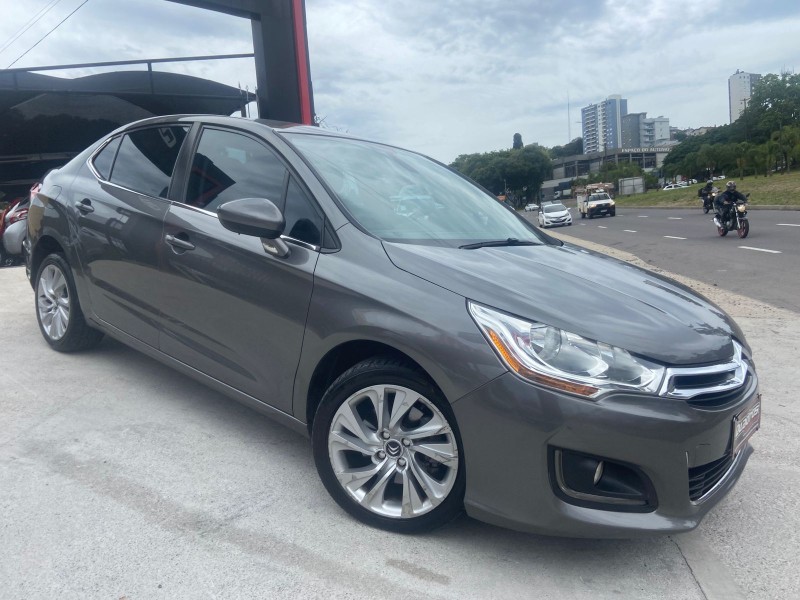 c4 lounge 1.6 tendance 16v turbo gasolina 4p automatico 2015 caxias do sul