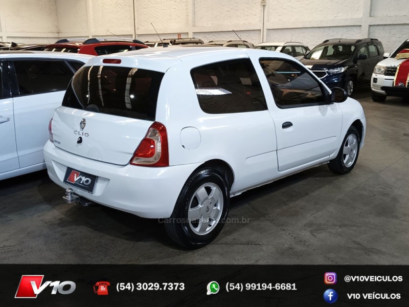 CLIO 1.0 AUTHENTIQUE 16V FLEX 2P MANUAL - 2013 - CAXIAS DO SUL