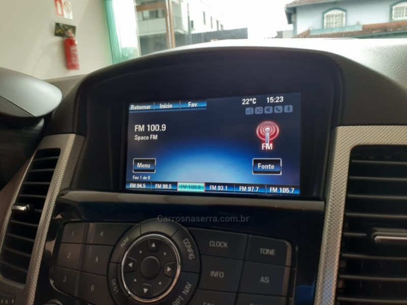 CRUZE 1.8 LTZ 16V FLEX 4P AUTOMÁTICO - 2016 - CANELA