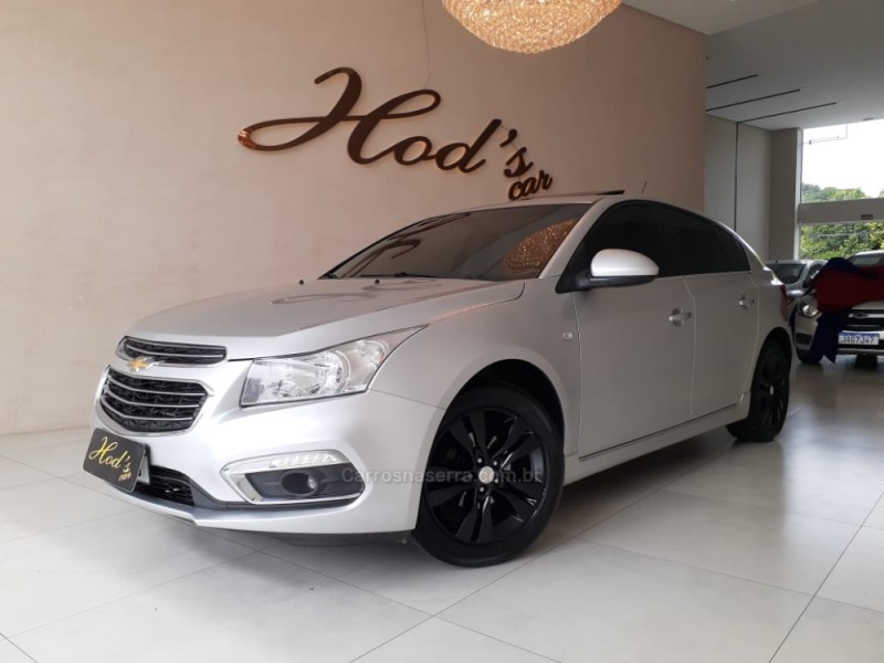 cruze 1.8 ltz 16v flex 4p automatico 2016 canela