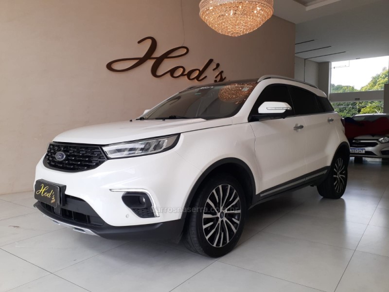 TERRITORY 1.5 GTDI ECOBOOST TITANIUM 16V GASOLINA 4P AUTOMÁTICO - 2021 - CANELA