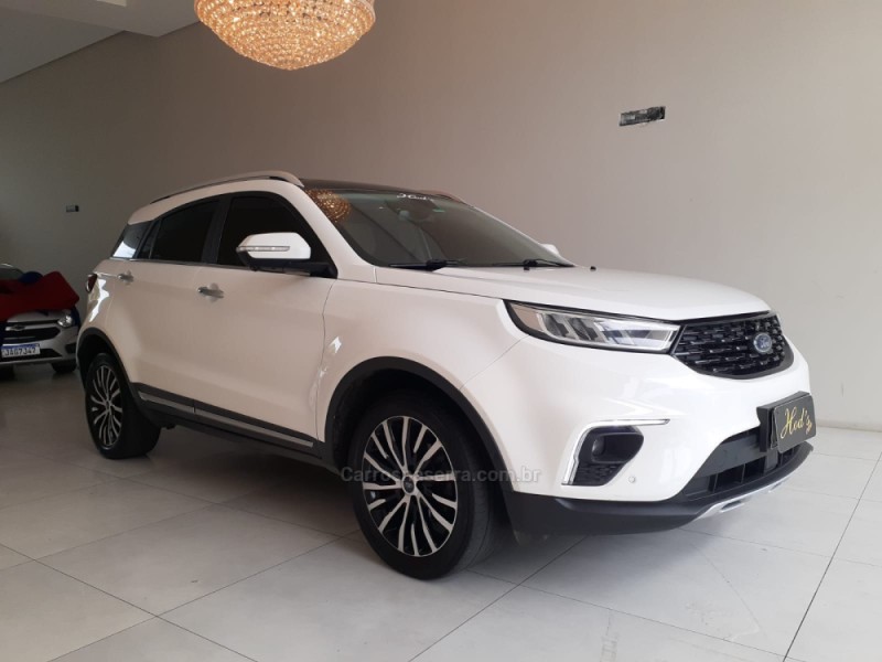 TERRITORY 1.5 GTDI ECOBOOST TITANIUM 16V GASOLINA 4P AUTOMÁTICO - 2021 - CANELA