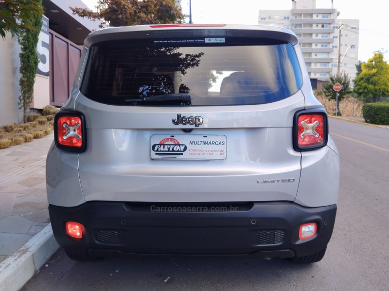 RENEGADE 1.8 16V FLEX LIMITED 4P AUTOMÁTICO - 2017 - FARROUPILHA
