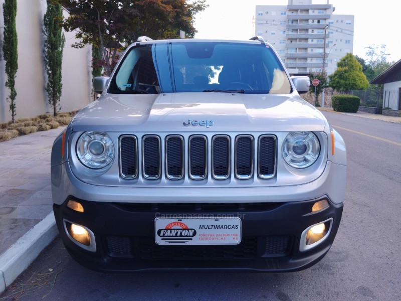 RENEGADE 1.8 16V FLEX LIMITED 4P AUTOMÁTICO - 2017 - FARROUPILHA