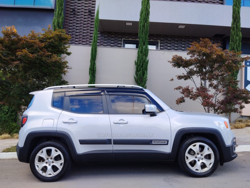 RENEGADE 1.8 16V FLEX LIMITED 4P AUTOMÁTICO - 2017 - FARROUPILHA