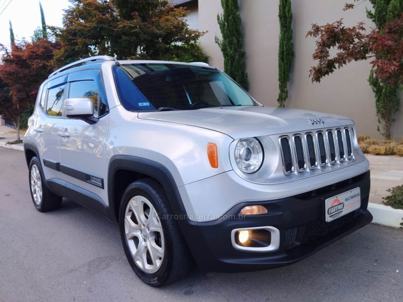 RENEGADE 1.8 16V FLEX LIMITED 4P AUTOMÁTICO - 2017 - FARROUPILHA