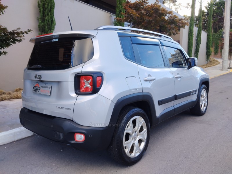RENEGADE 1.8 16V FLEX LIMITED 4P AUTOMÁTICO - 2017 - FARROUPILHA