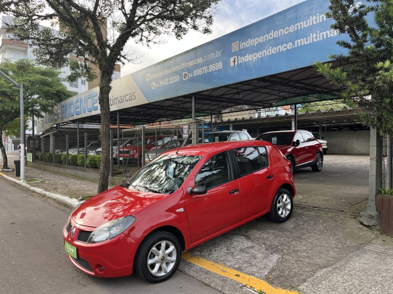 sandero 1.6 authentique 8v flex 4p manual 2009 garibaldi