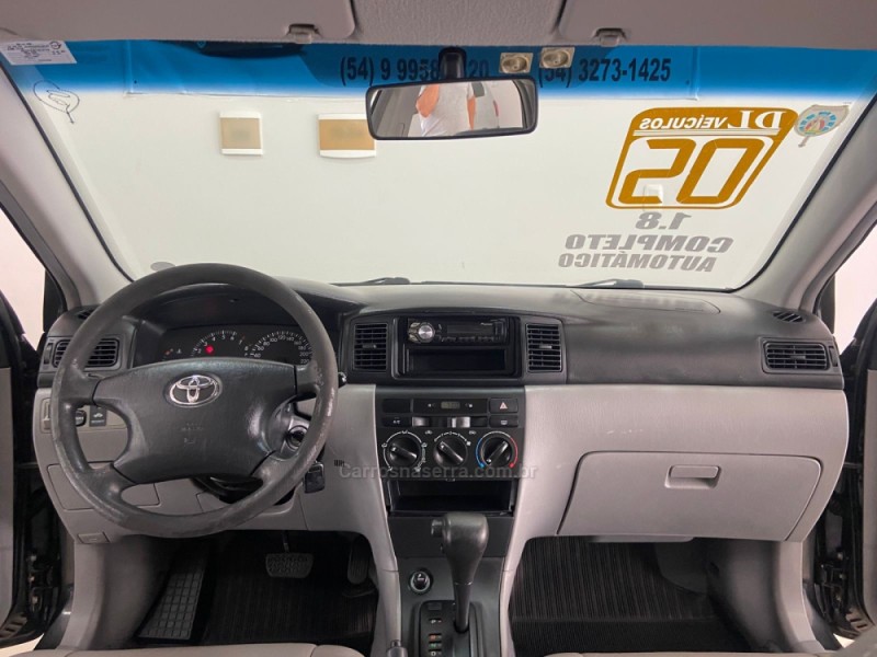 COROLLA 1.8 XEI 16V GASOLINA 4P AUTOMÁTICO - 2005 - NOVA BASSANO