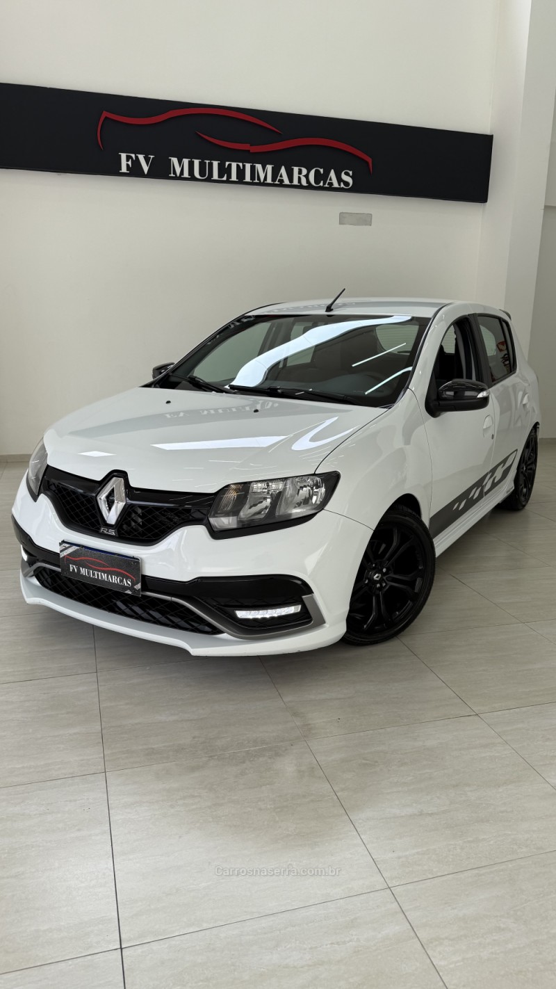 sandero 2.0 rs 16v flex 4p manual 2017 bento goncalves