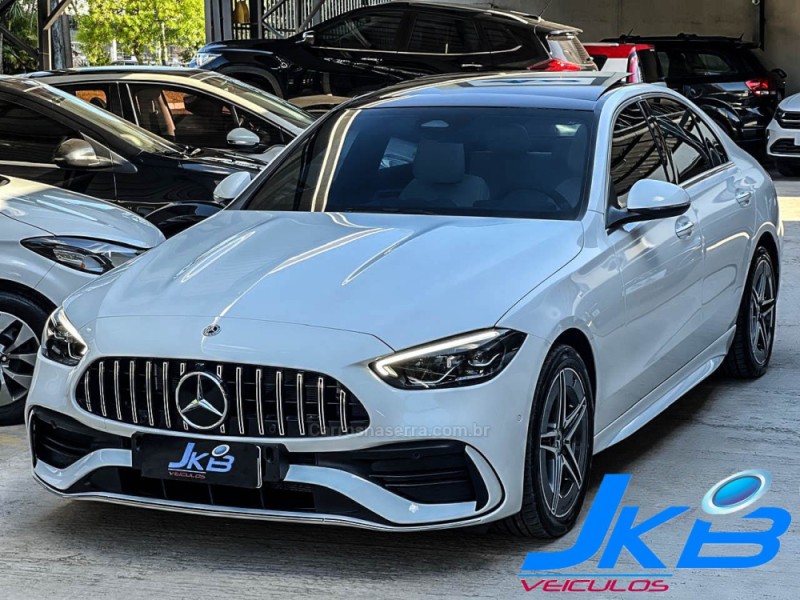 c 200 1.5 eq boost turbo amg line hibrido 4p automatico 2022 novo hamburgo