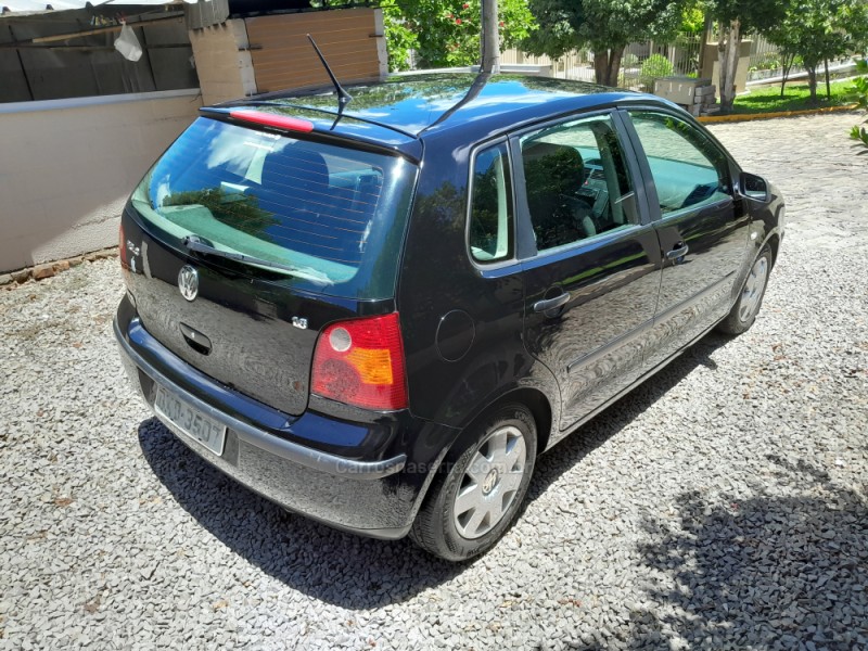 POLO 1.6 MI 8V GASOLINA 4P MANUAL - 2003 - NOVA PRATA