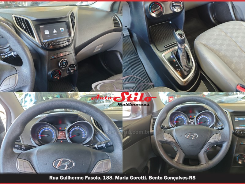 HB20S 1.6 COMFORT STYLE 16V FLEX 4P AUTOMÁTICO - 2018 - BENTO GONçALVES