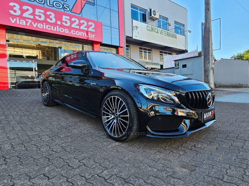 c 43 amg 3.0 v6 gasolina coupe 4matic 9g tronic 2017 novo hamburgo