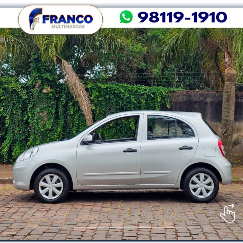 MARCH 1.0 S 16V FLEX 4P MANUAL - 2013 - VACARIA